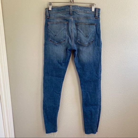 Hudson Krista Super Skinny Ankle Jeans Raw  Hem - Picture 6 of 9